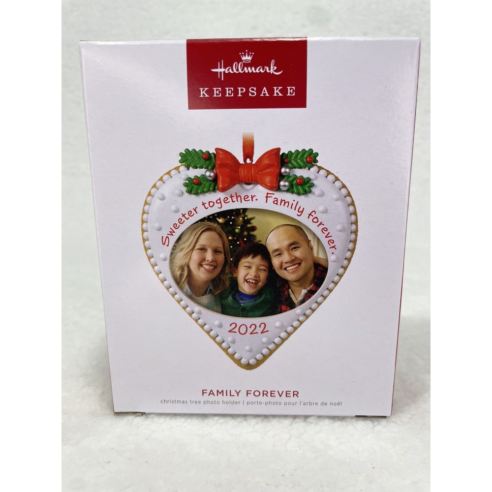 Hallmark Keepsake Family Forever‎ 2022 Picture Frame Ornament   NIB